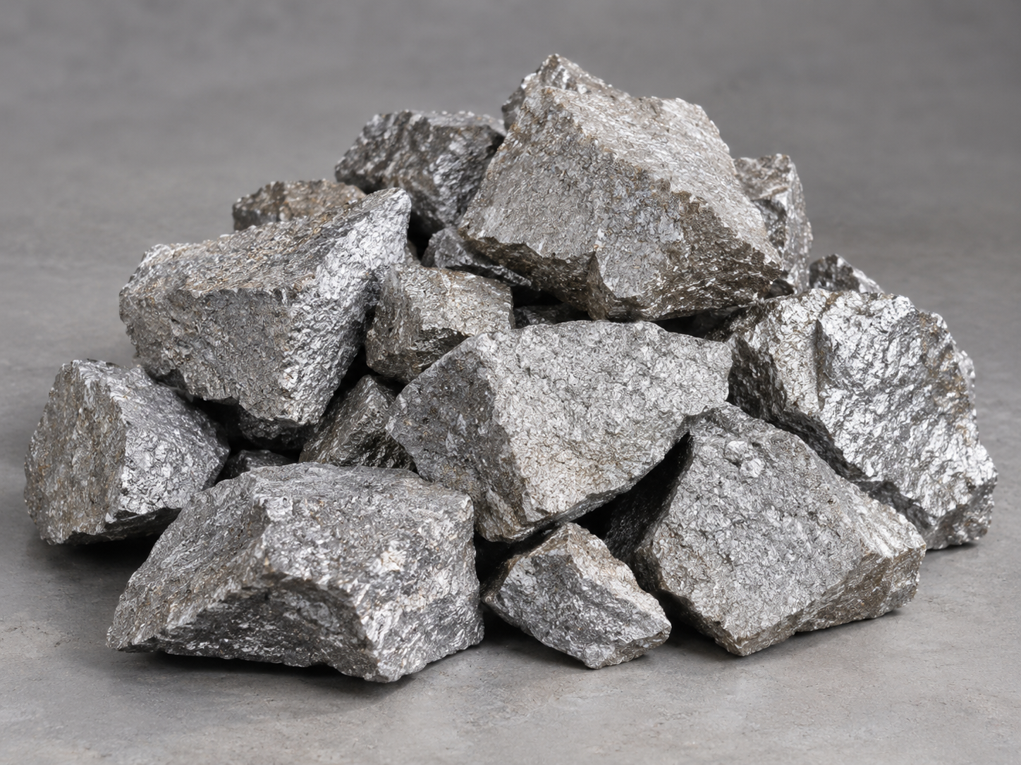 Calcium silicon alloy pieces